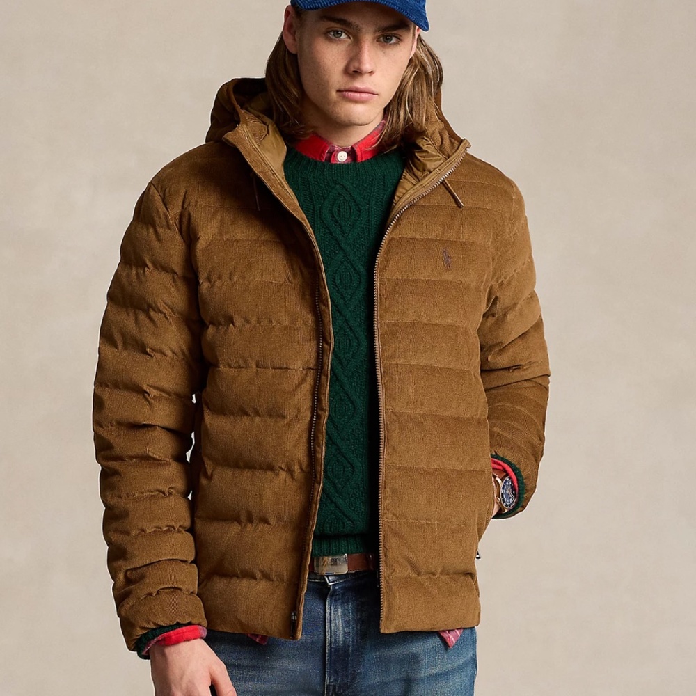 Polo by Ralph Lauren Brown Puffer Jacket